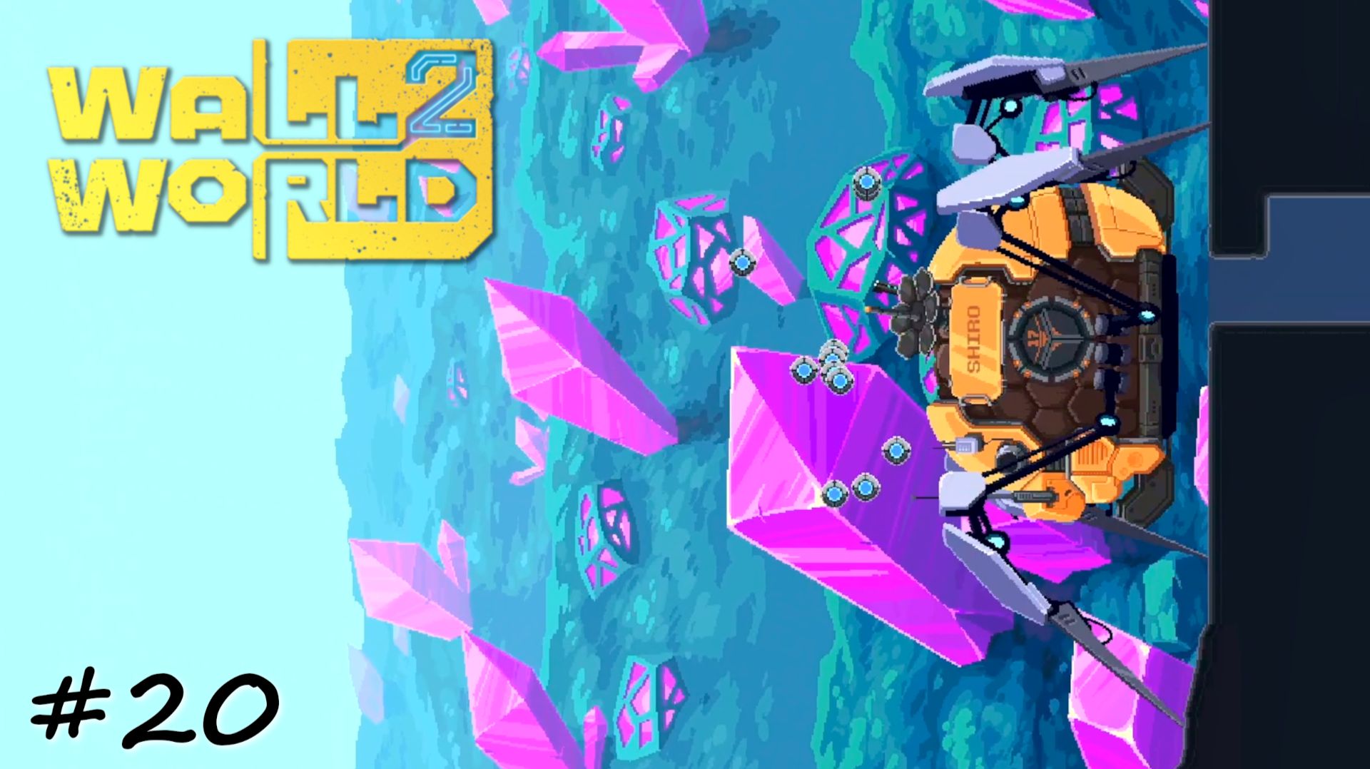 Исследование кристаллических садов - #20 - Wall World 2