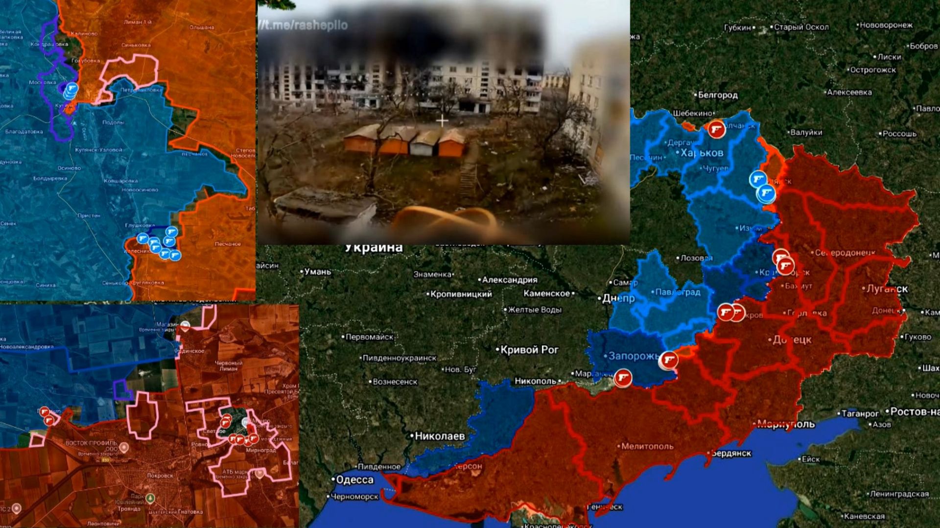 20.12.2025 Карта боевых действий. Обстановка в Мирнограде и в Купянске