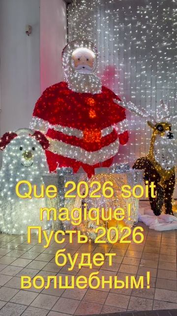 Как поздравить с Рождеством и Новым годом француза