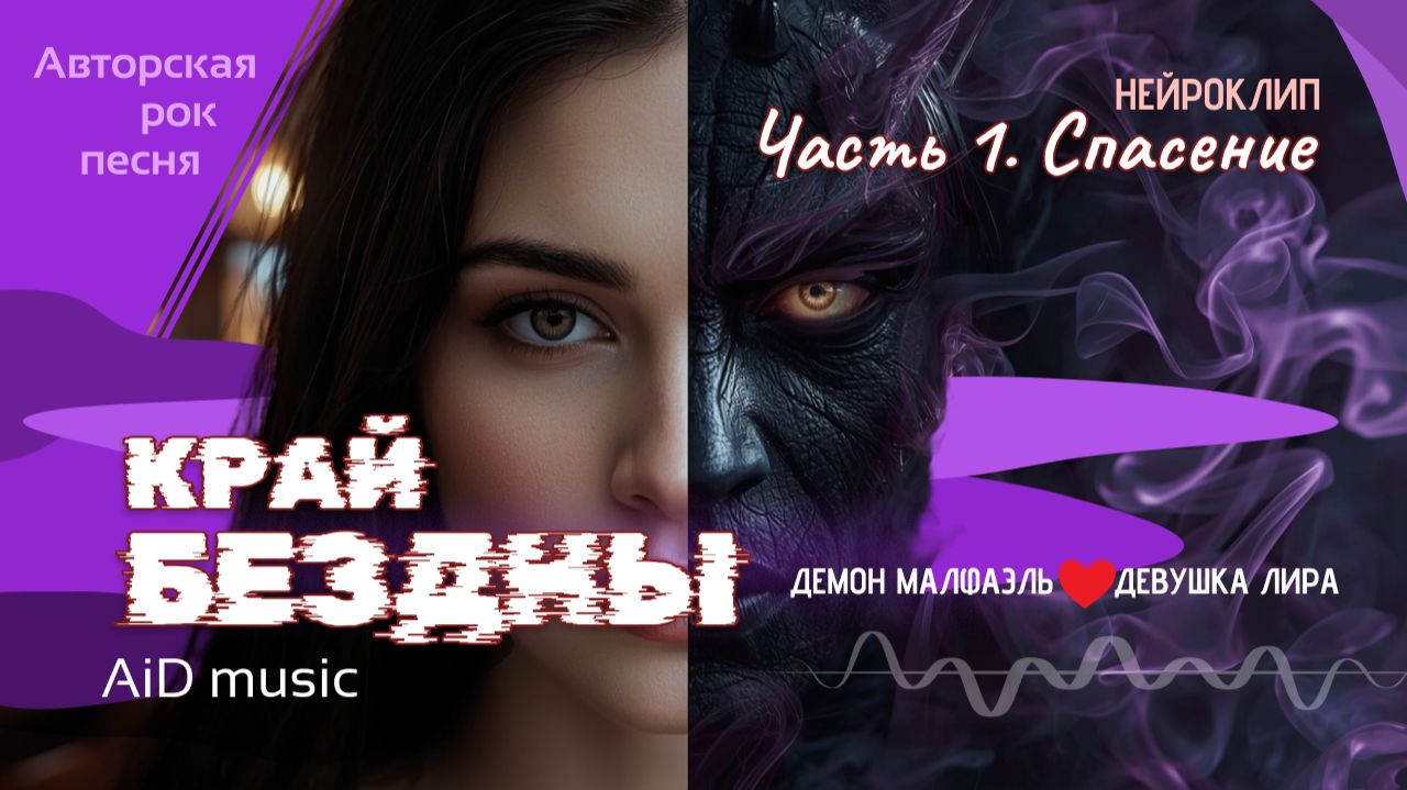 [Край Бездны] Часть 1. Спасение - авторская рок-баллада [ИИ]