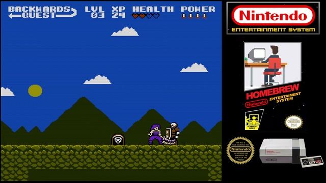Backwards Quest (2025) [NES] [4K]