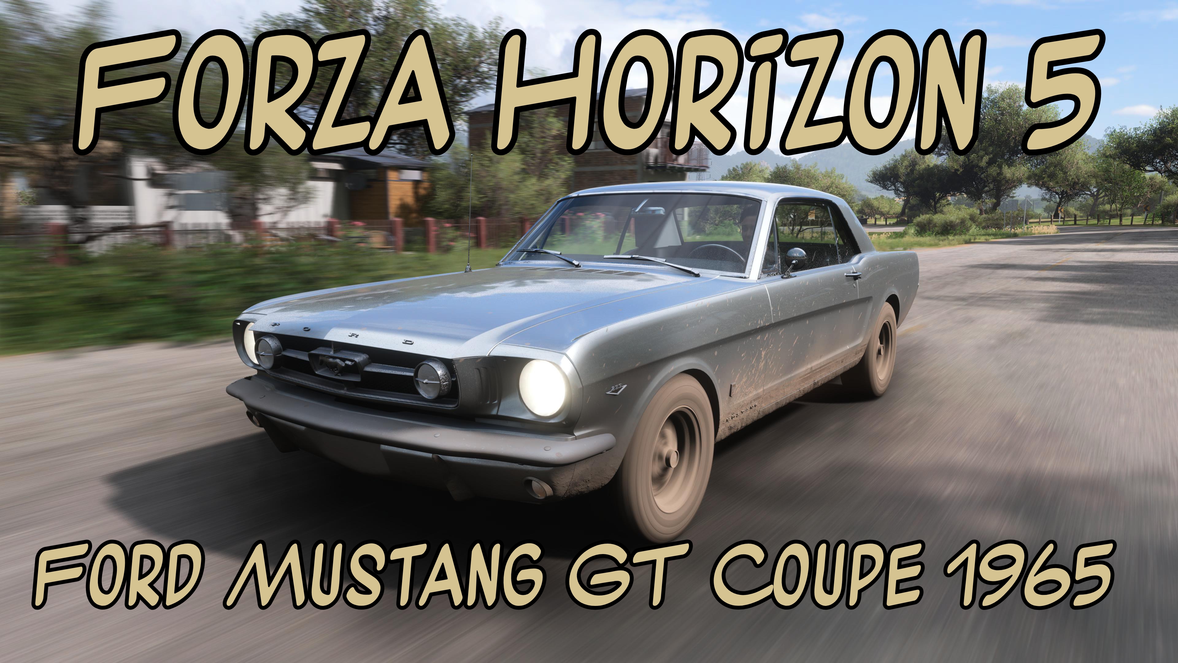 Ford Mustang GT Coupe 1965 — первая ласточка бессмертной истории Mustang в мире Forza Horizon 5 🌍⚡
