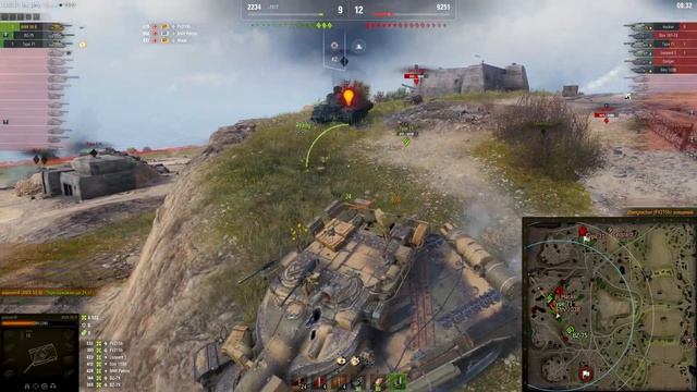 [Fermani wot] AMX 50 B: бой-аттракцион — сальто, таран, прыжки и мега рекорд