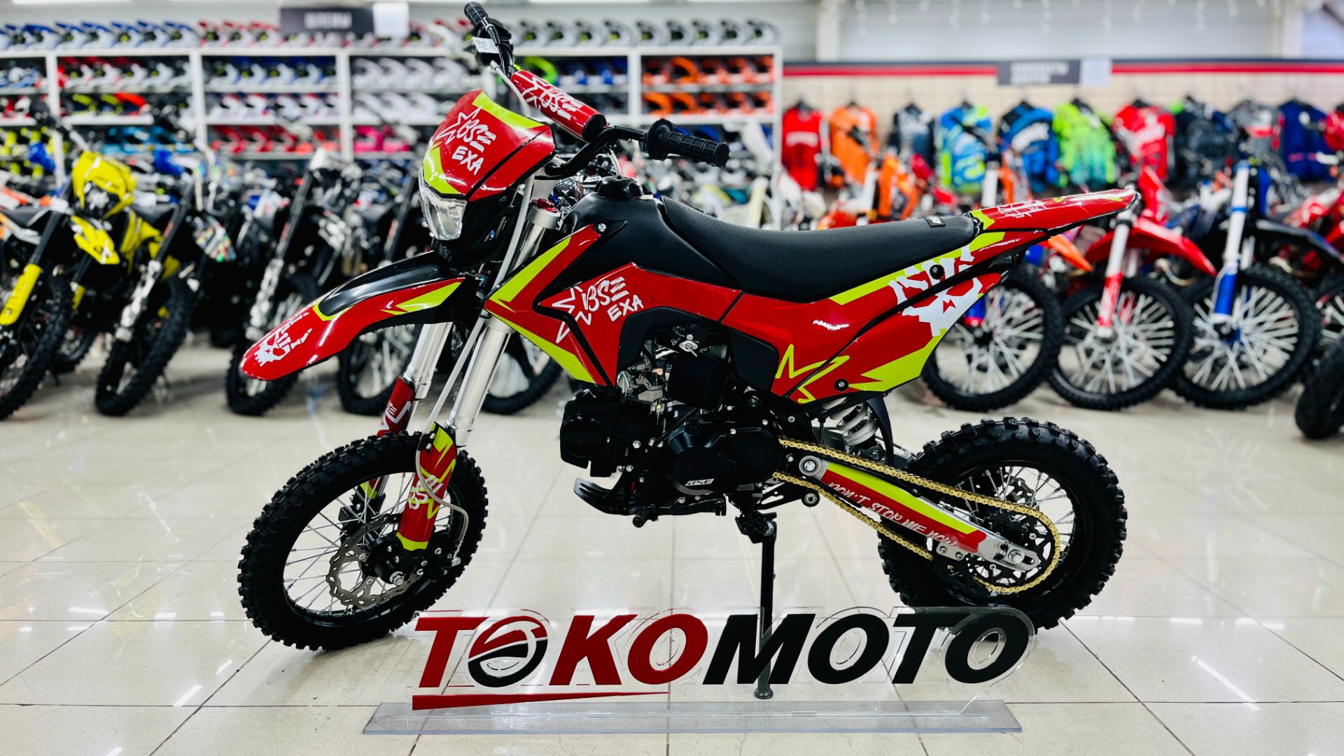 Питбайк BSE EXA SA 14 12 Red Green 4