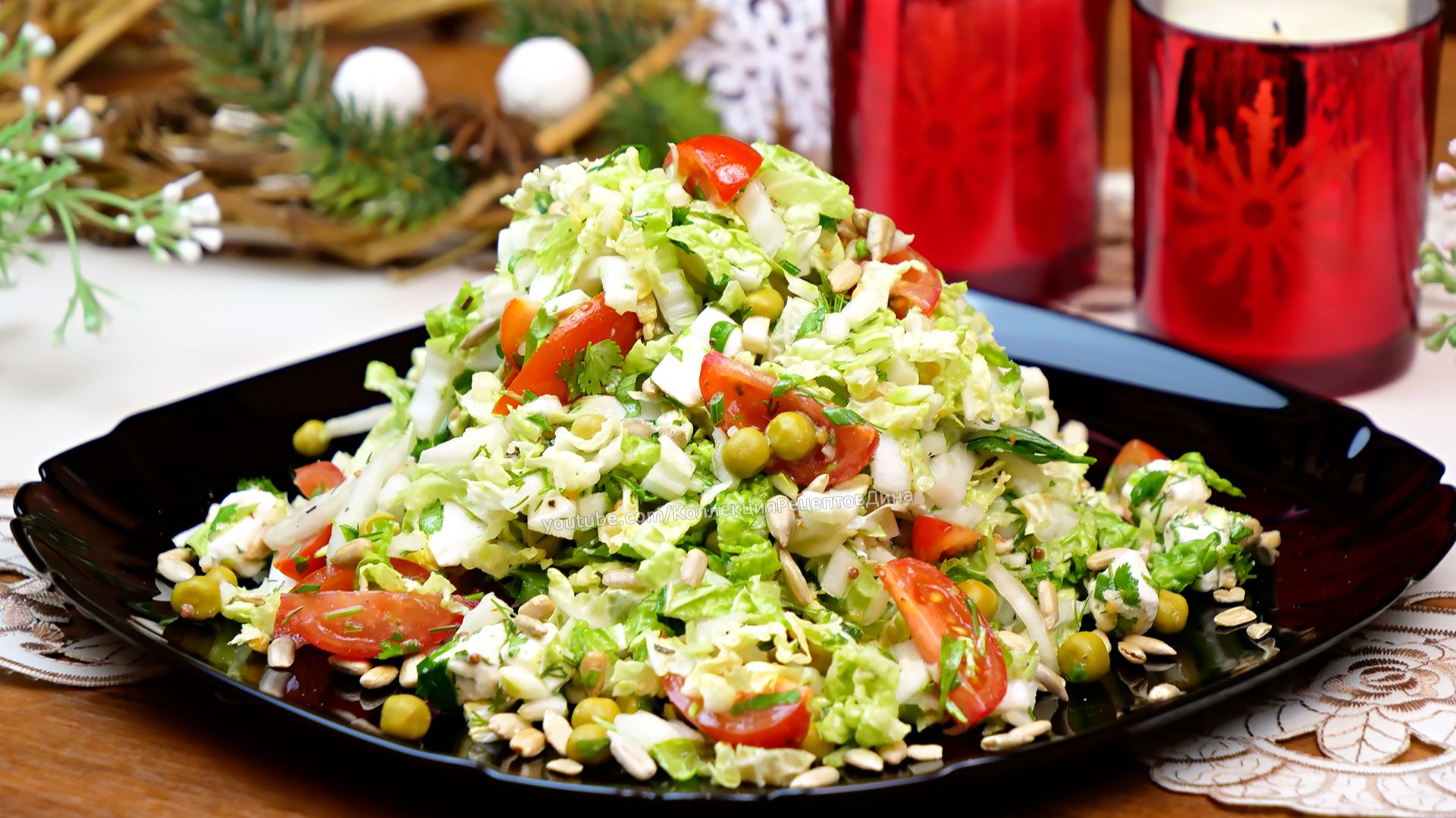 Авторский салат из пекинской капусты "Восторг"! Идеальный рецепт легкого салата без майонеза!