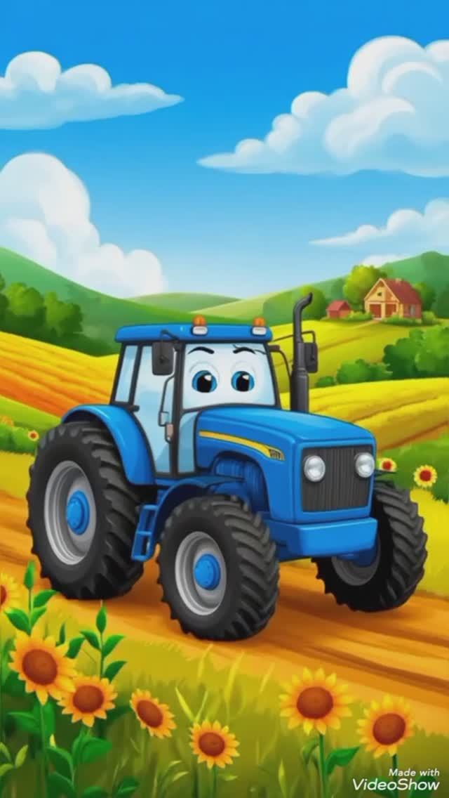 Синий трактор спешит на помощь!