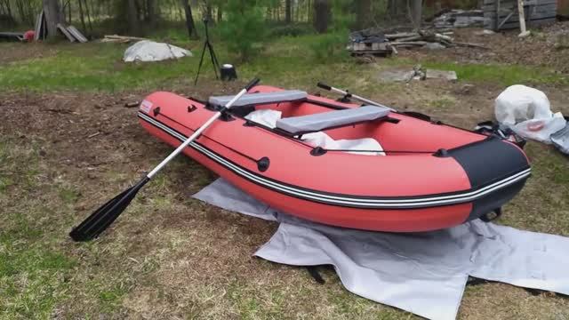 Распаковка лодки ROGER Zefir 3300 LT НДНД Малый киль
