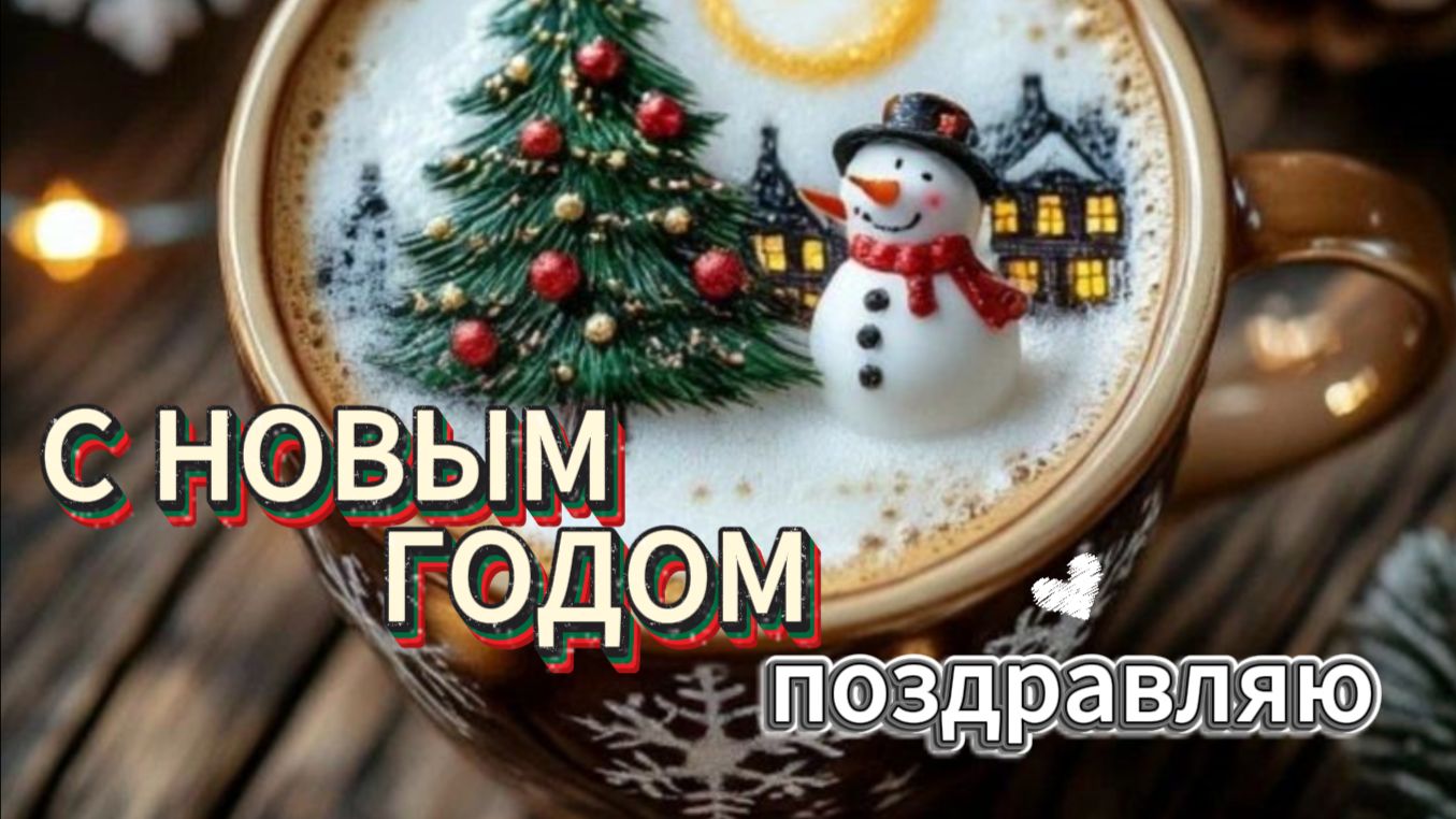 С новым годом красивые открытки 2026 🎄