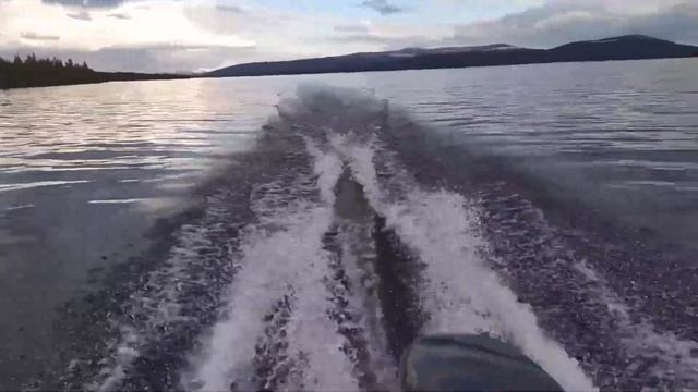 Открытие 2022 сезона (FLINC FT320K + Tohatsu 9.8) плывем домой