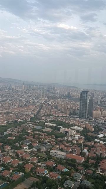 Вид с башни Камлика, Стамбул, Турция (The view from Camlica Tower, Istanbul, Turkey)