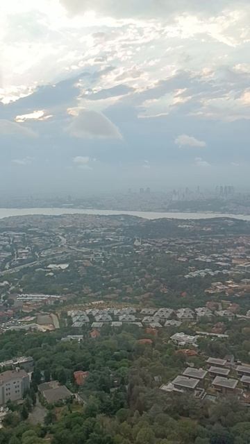 Вид с башни Камлика, Стамбул, Турция (The view from Camlica Tower, Istanbul, Turkey)