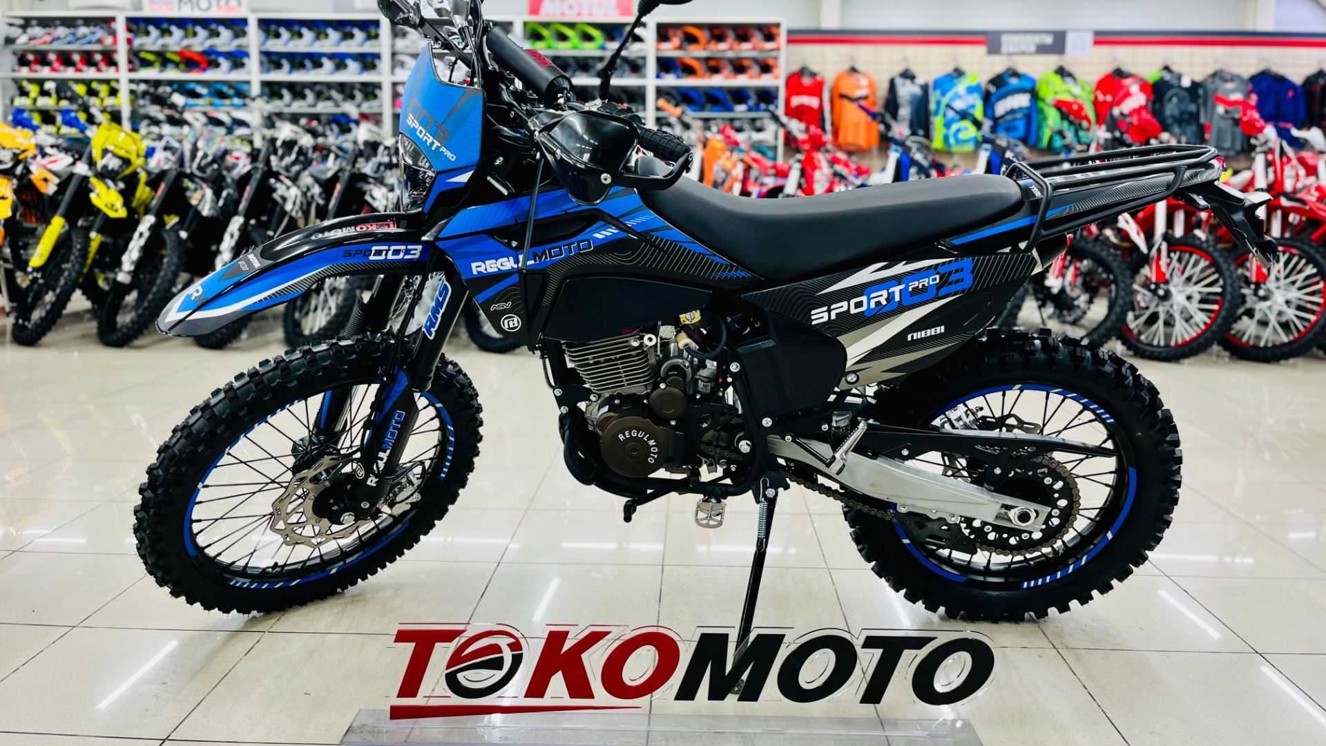 Мотоцикл Regulmoto Sport-003 PR PRO 300 (4 valves) 6 передач Черный-синий