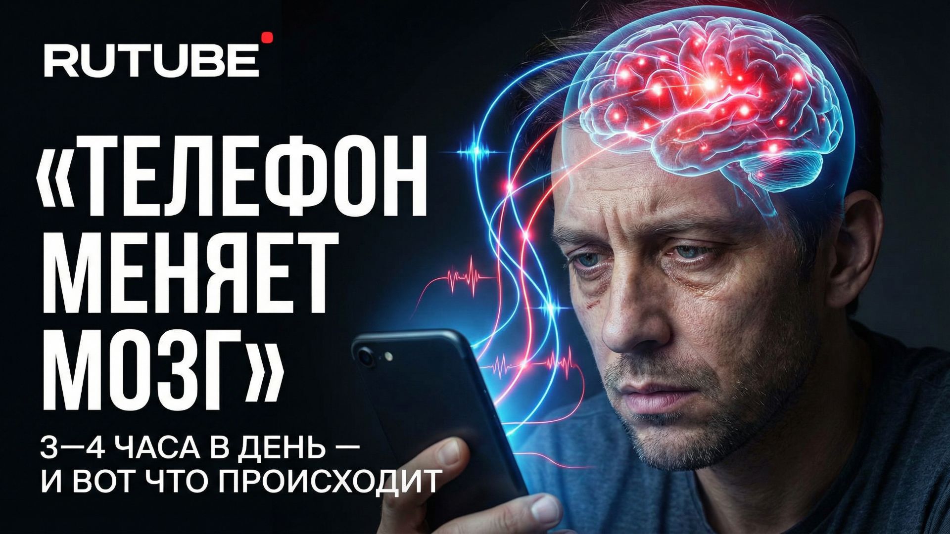 Что смартфон делает с твоим мозгом за 3–4 часа в день