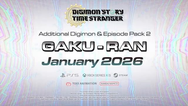 Digimon Story Time Stranger — официальный трейлер второго эпизода «Гаку-Ран»