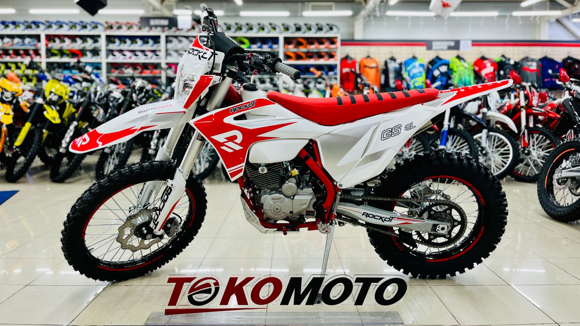 Мотоцикл эндуро ROCKOT GS 2-L Outlander (172FMM-5 PR250) НОВЫЙ 23 (ВИДЕО НОВОЕ)