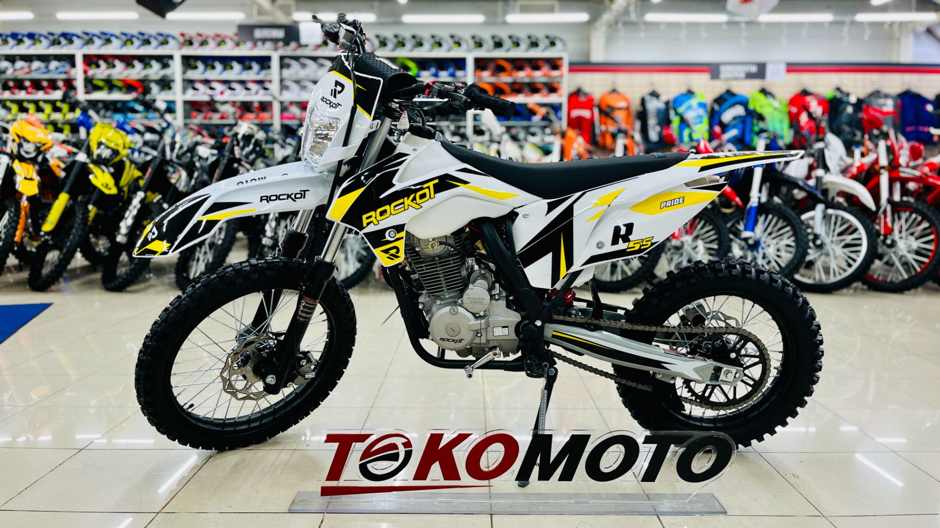 Мотоцикл эндуро ROCKOT R5S Pride (150cc, 161FMJ (CB150), 19-16)