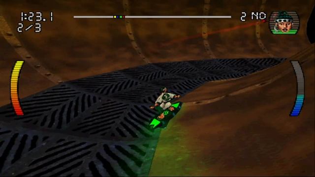 Streak: Hoverboard Racing - Trash Racing Game (1998) [PS1] - Часть 1 из 2