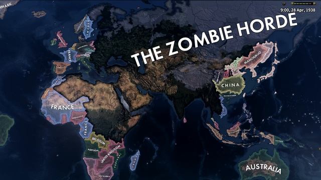 День Победы 4 | HOI4 Timelapse — МОД зомби во Второй мировой войне | Серия модов «Зомби» 2024 года