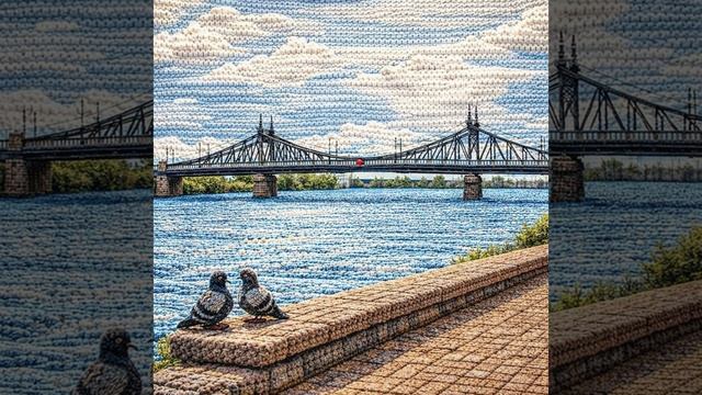 вязанный мост