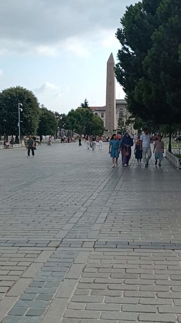 Площадь Султанахмет, Стамбул, Турция (Square Sultanahmet, Istanbul, Turkey)