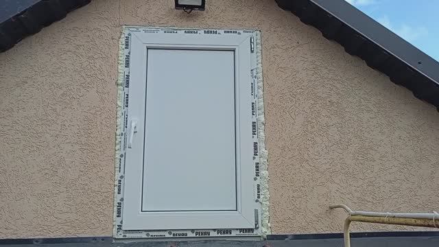 Как установить пластиковое окно