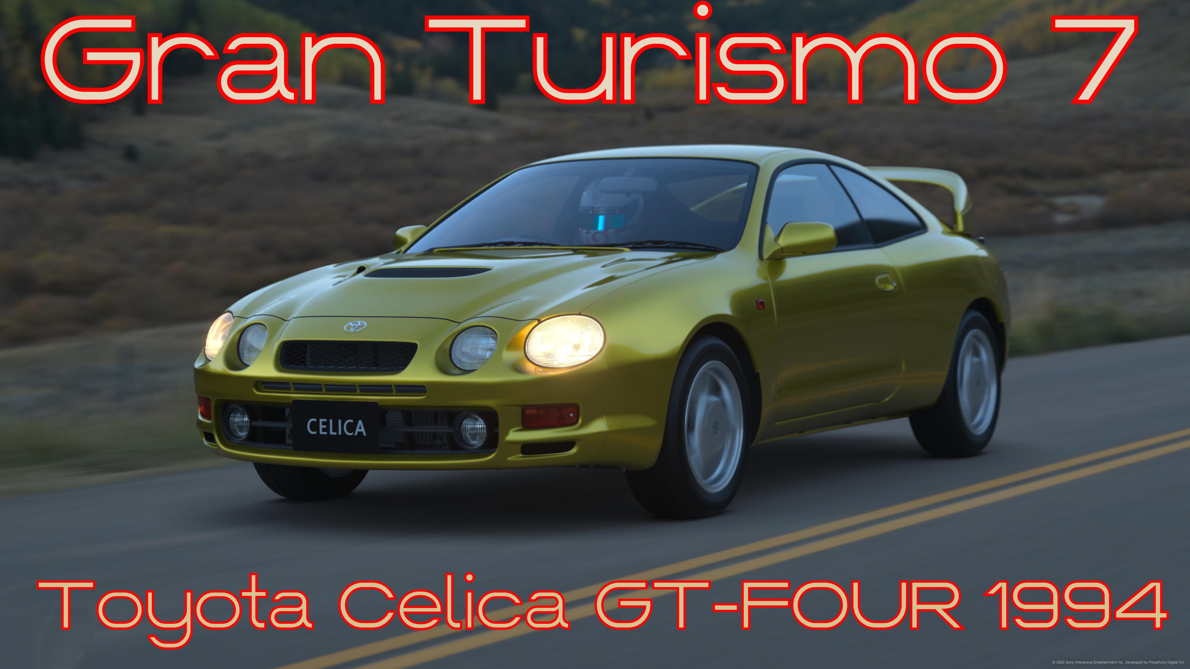 Toyota Celica GT-FOUR 1994 — вершина эволюции японского ралликара в мире Gran Turismo 7 🌍⚡️