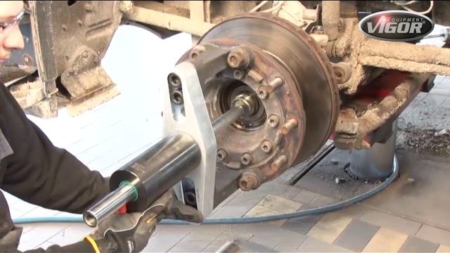 Vigor V4554 Съемник ступицы грузовиков 32 т Wallmek: 03-00016-32T