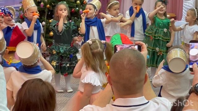 Утренник в саду НГ