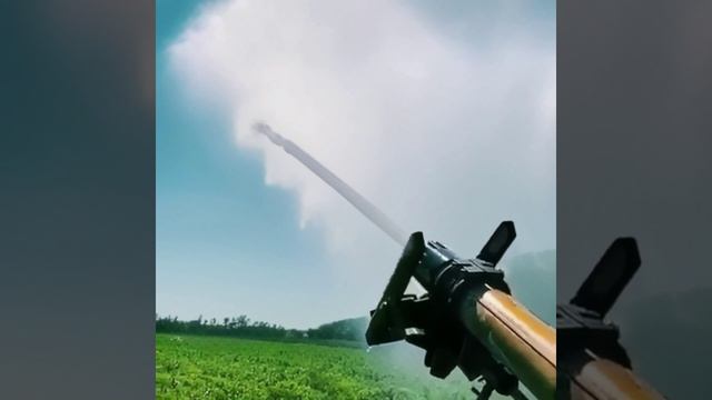 Фермерский поливочный комплекс в действии