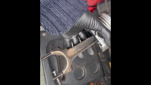 Установка поршневых пальцев ВАЗ 21213