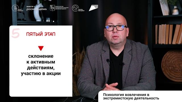 Психология вовлечения в экстремистскую деятельность
