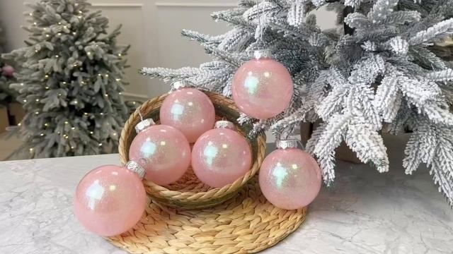 Набор ёлочных ПЭТ шаров УЮТ РОЖДЕСТВА, пластик, королевский синий, 8 см, упаковка 6 шт., 1000831