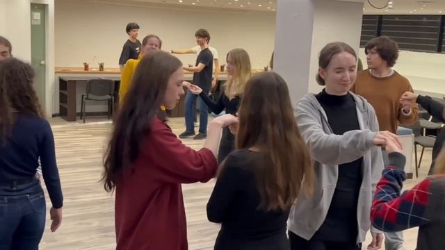 Занятие от театрального клуба «Монолог» в СПбГУПТД