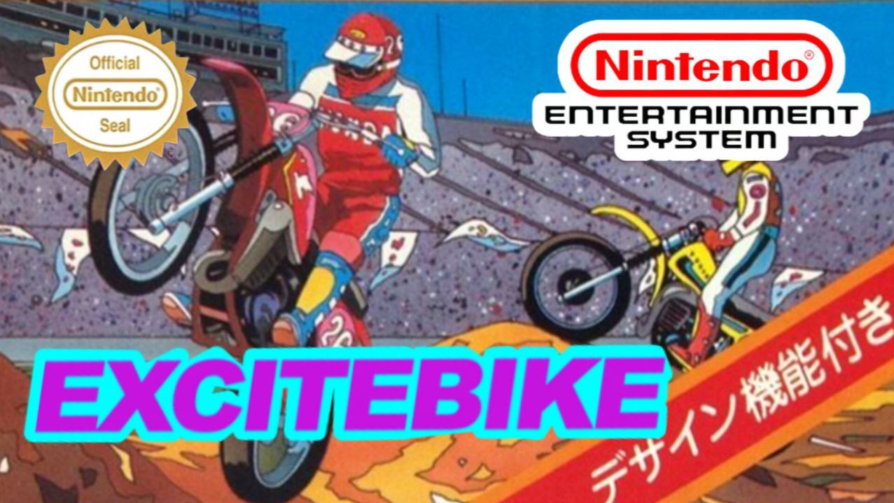 Excitebike | NES | Полное прохождение