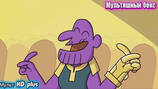 Мультяшный бокс смешной до слез!!