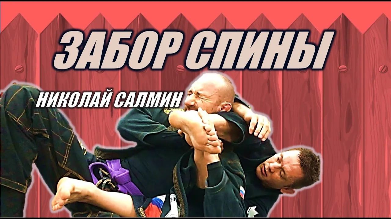 ЗАБОР СПИНЫ - Видео-курс Николая Салмина на сайте BJJSCHOOL.ONLINE
