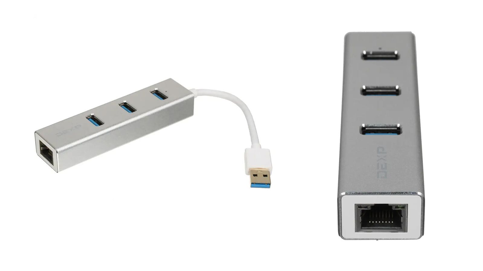 USB хаб с интернет портом для ПК и ноутбука