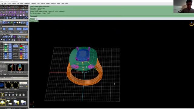 27 -Double Halo Ring via ZOOM