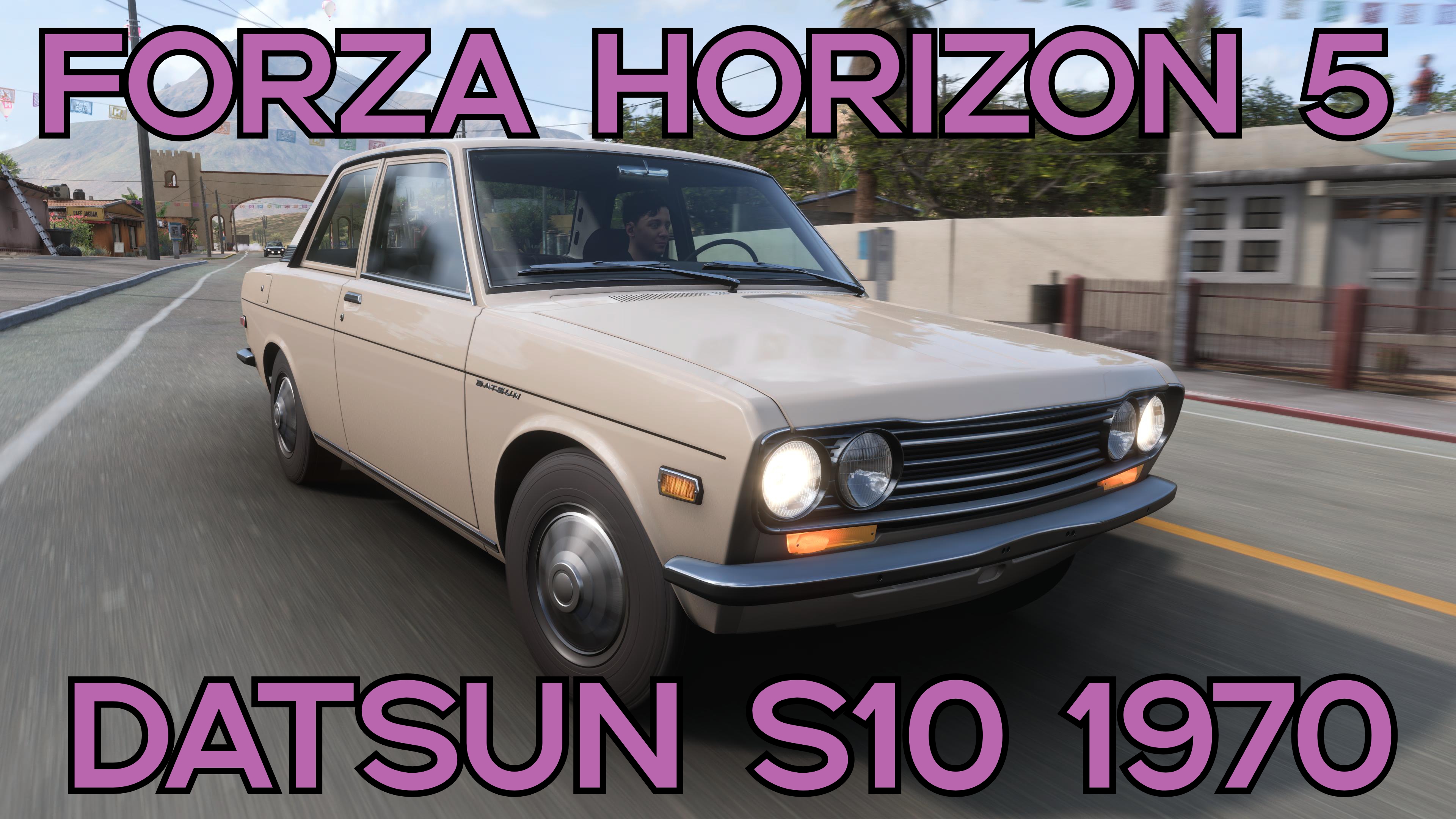 Datsun S10 1970 — начало династии спортивных машин в мире Forza Horizon 5 🌍⚡️