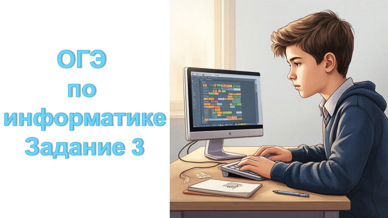 ОГЭ 3 задание