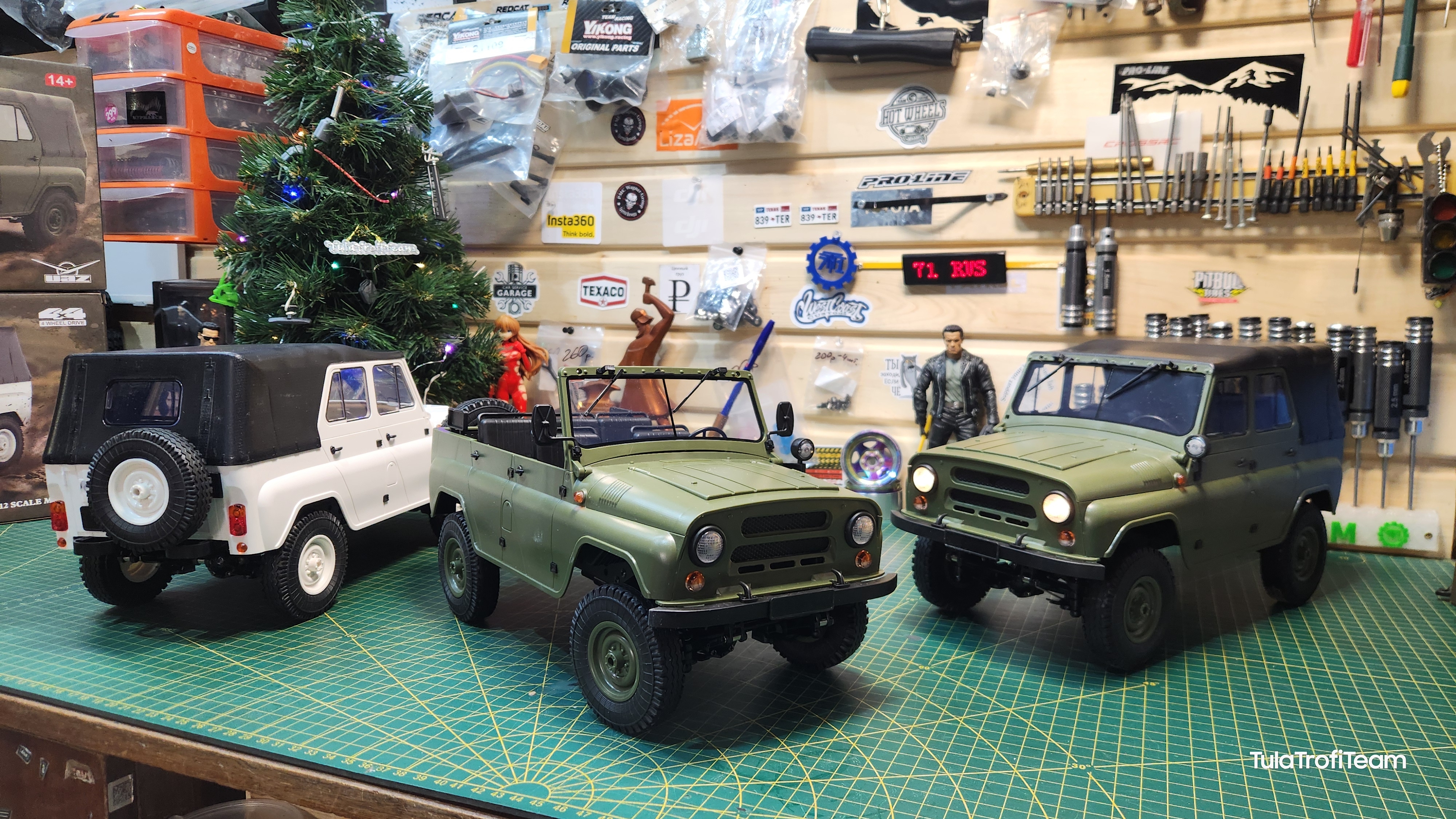 Легендарный УАЗ 469 на радиоуправлении от WPl