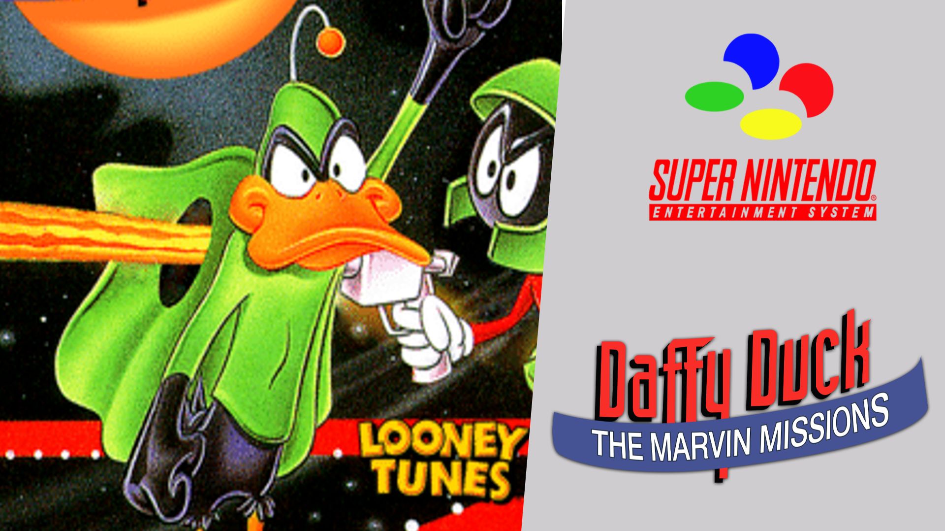 Daffy Duck in Marvin Missions (SNES)