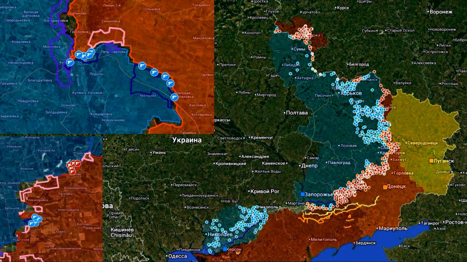 26.12.2025 Карта боевых действий. Обстановка на линии фронта