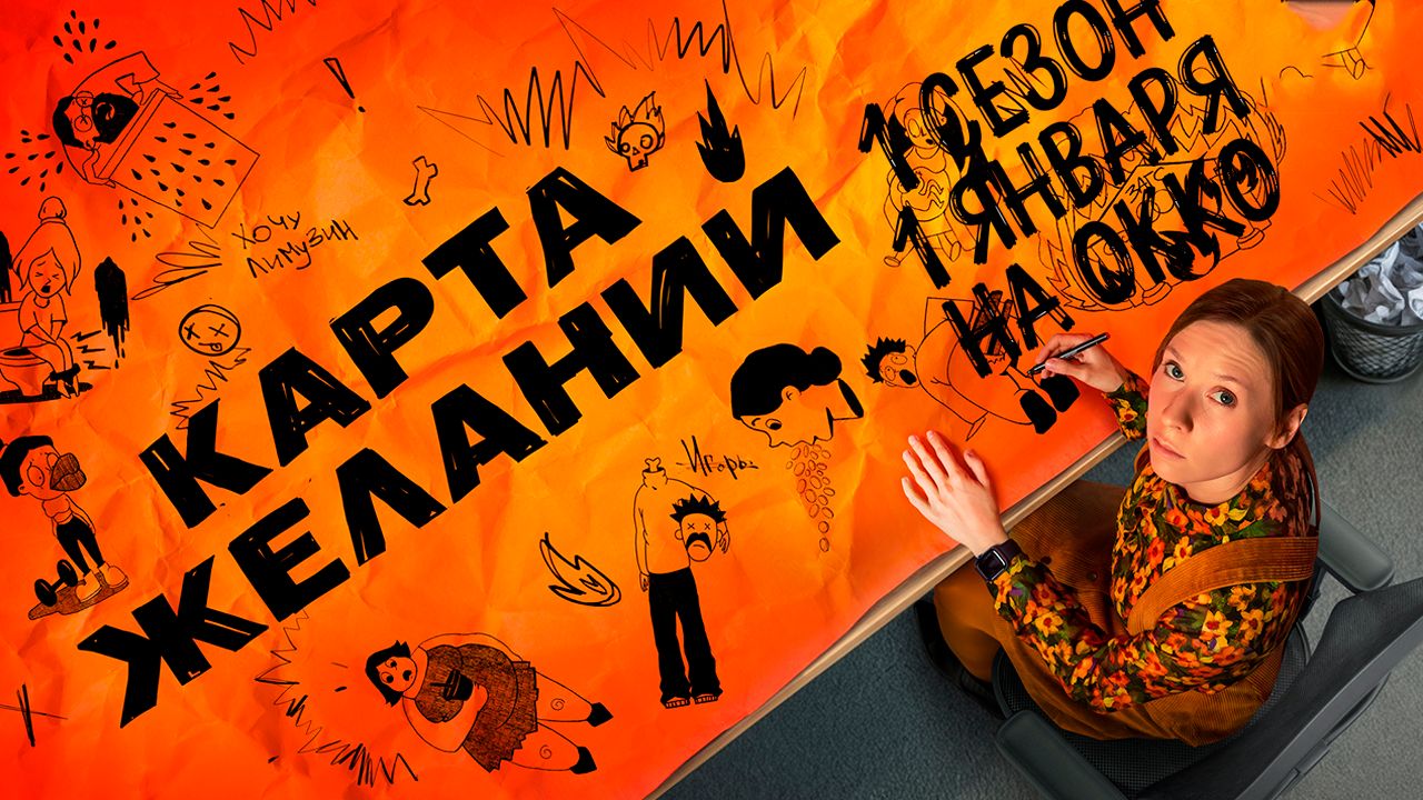 ≪Карта желаний≫: премьера 1 сезона - 1 января 2025 г. на "Okko" (трейлер)