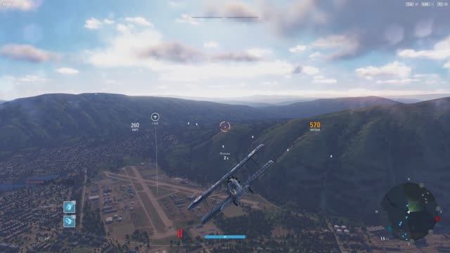 World of Warplanes, War Planes, Самолёты онлайн  Goldfinch   ( 3 )  ( ВЕЛИКОБРИТАНИЯ )