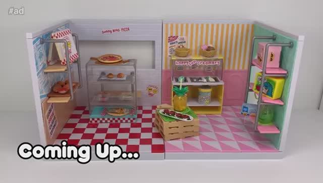 MGAs Miniverse Make It Mini Spaces Cafe Series 5 Unboxing Making - NO TALKING