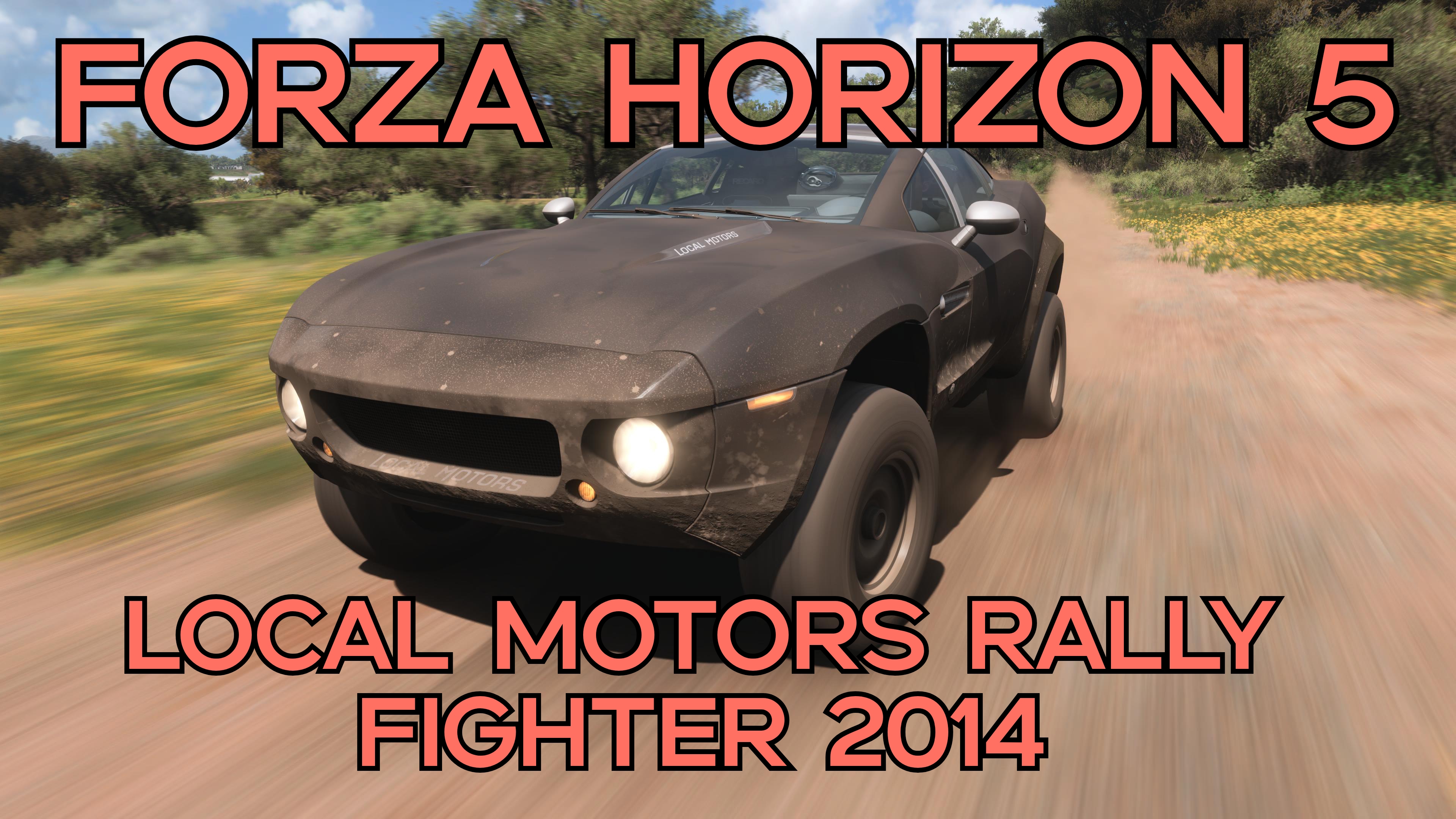 Америка создаёт своего дикого зверя бездорожья! Local Motors Rally Fighter 2014 в Forza Horizon 5 🚗