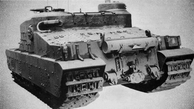 Танк весом 78 тонн брони из Англии и пушка пробивавшая Пантеру насквозь!