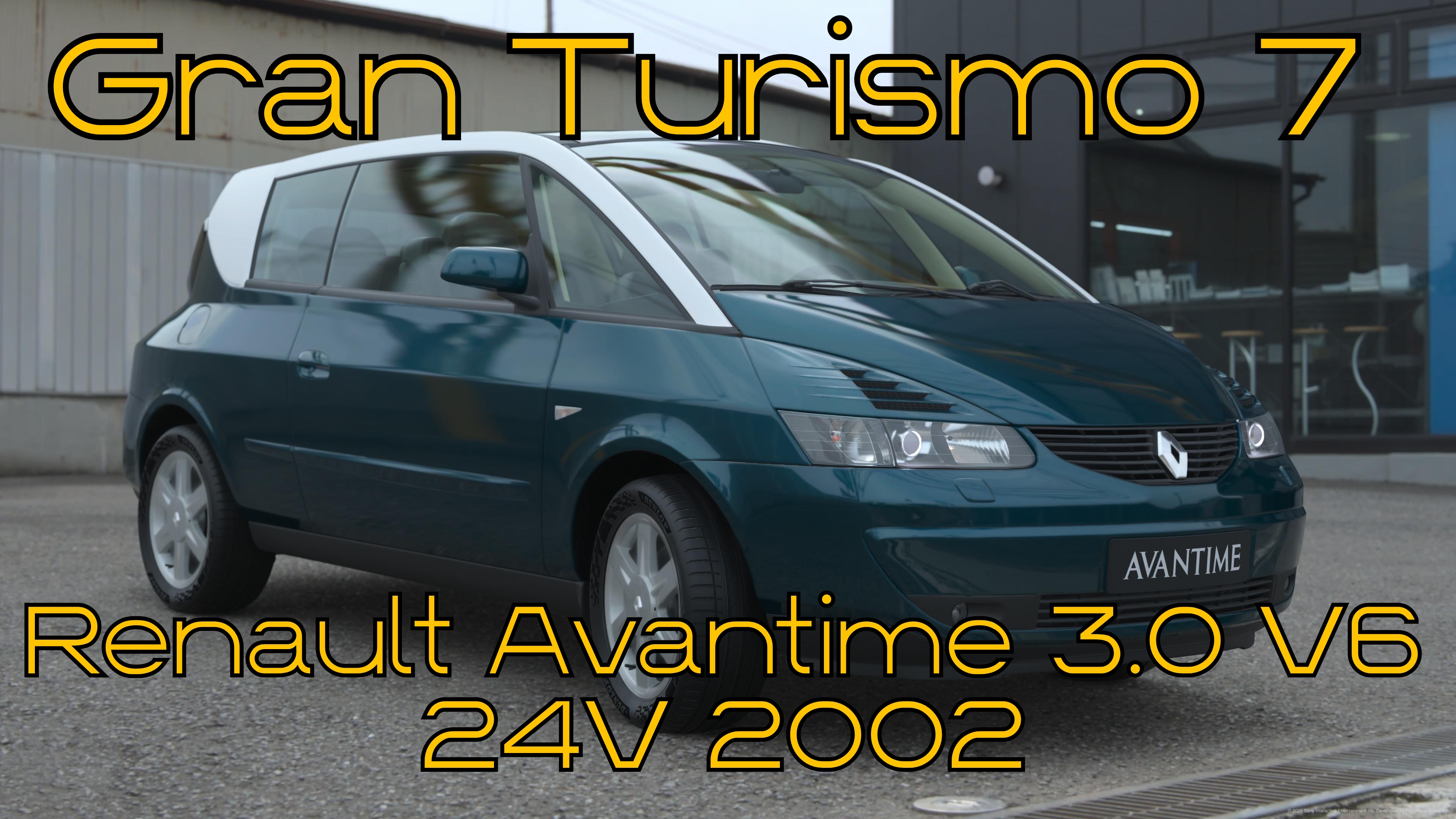 Искусство передвижения во французском стиле! Renault Avantime 3.0 V6 24V 2002 в Gran Turismo 7 🚗🔥
