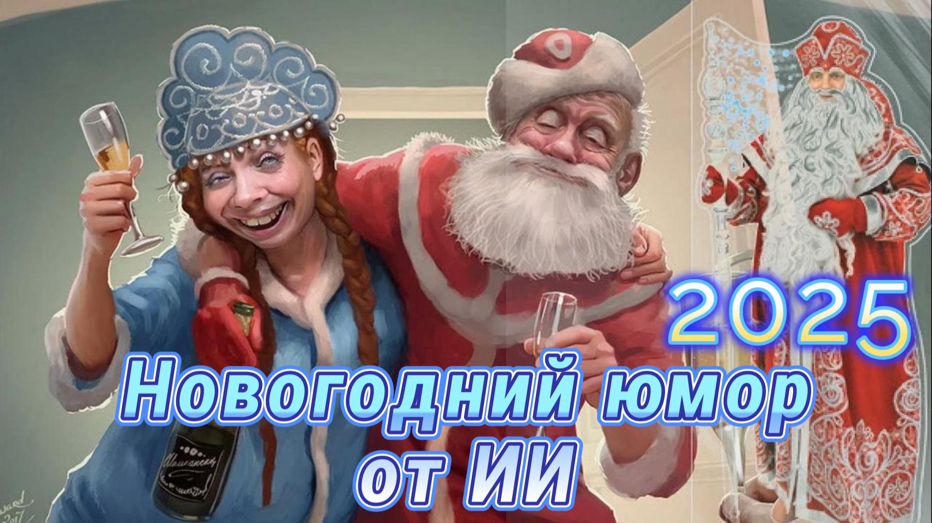 "Новогодний юмор от ИИ" 2025 \ 18+